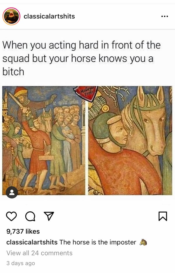 What Makes Medieval Art So Meme-able?