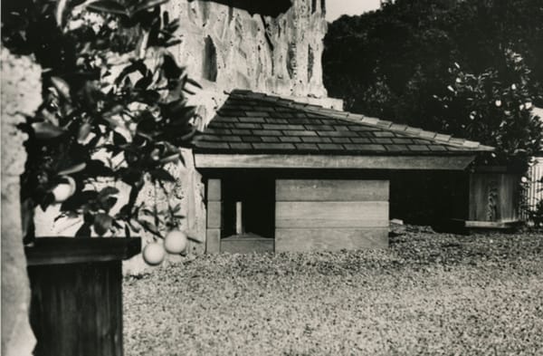 A Frank Lloyd Wright-Designed Doghouse Goes on View in California