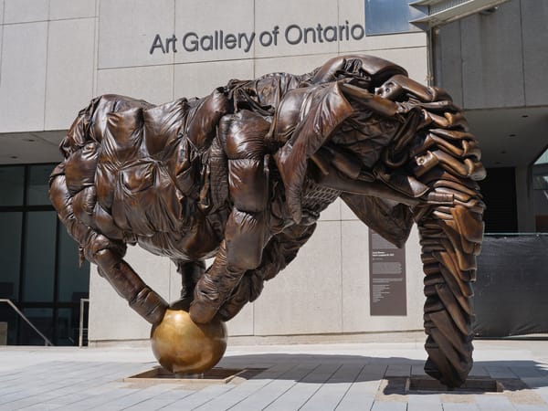 Brian Jungen’s Giant “Couch Monster” Comes to Toronto