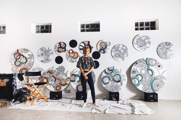 Olivia Guterson Carries Ancestral Patterns Into Contemporary Art