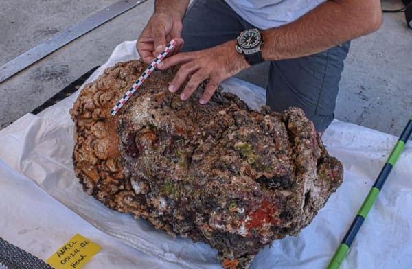 Massive Head of Hercules Pulled From Historic Shipwreck