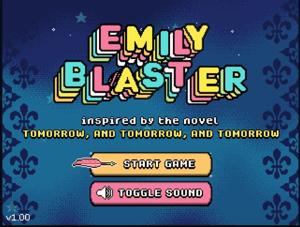 Play EmilyBlaster, a Computer Game Based on Emily Dickinson's Poetry