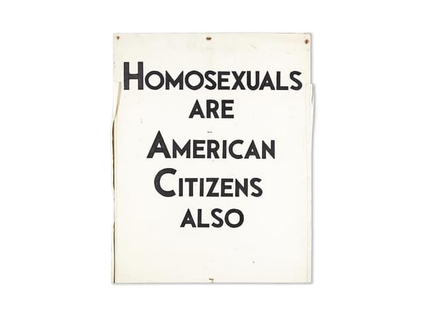 LGBTQ+ Art, Literature, and Historical Ephemera Up for Auction at Swann