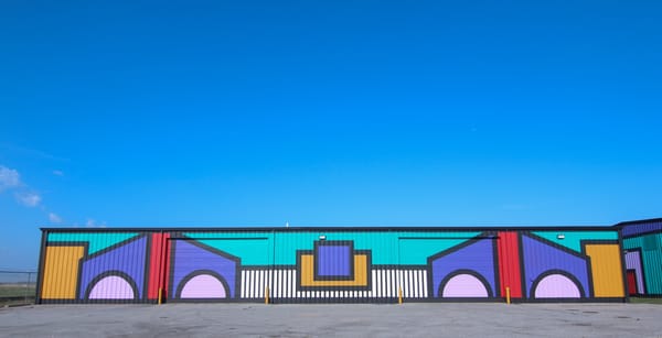 Camille Walala’s “Ice and a Slice” Takes Over XNA Airport