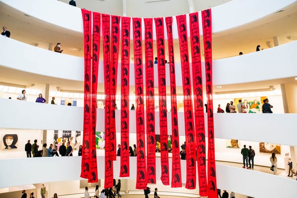 Artists Stage Mahsa Amini Protest at New York’s Guggenheim Museum