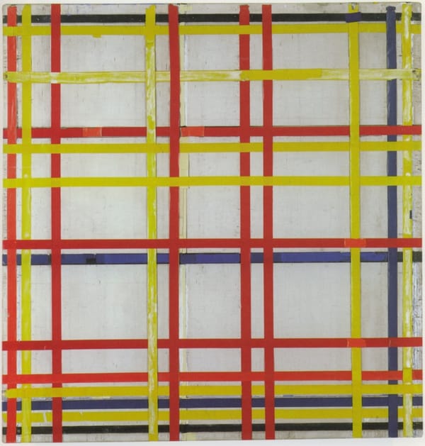 Oops! Famous Mondrian Painting Hung Upside Down for 75 Years