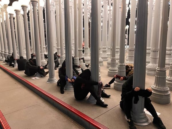 Iran Massacre Prompts Poignant Protest at LACMA