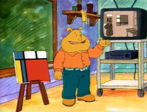 Did a Children’s Cartoon Predict the Upside-Down Mondrian Blooper?