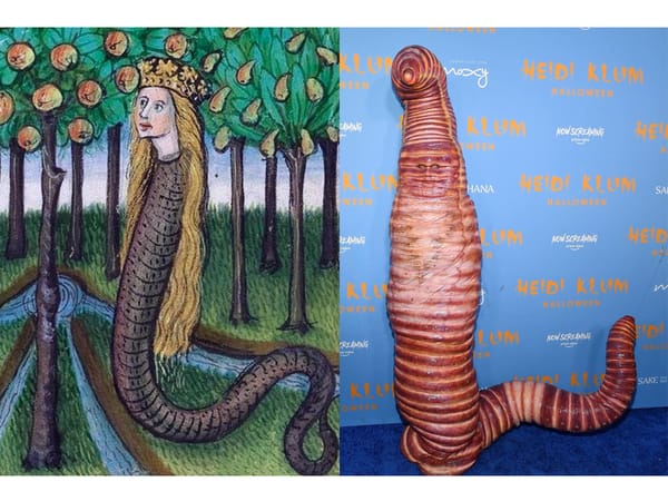 Heidi Klum’s Worm Costume Was Good, But the Memes Are Better