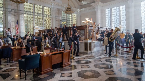 Euphoria by Julian Rosefeldt at Park Avenue Armory