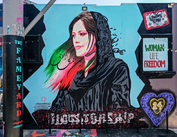 Murals in LA Lift the Voices of Iranian Protesters