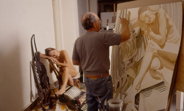 Philip Pearlstein, Whose Paintings “Rescued the Human Figure,” Dies at 98