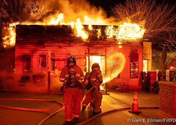Blaze Engulfs Former Juneteenth Museum Property