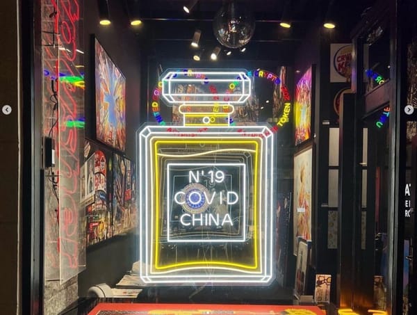 Danish Artist’s Racist “Covid China” Artwork Draws Outrage