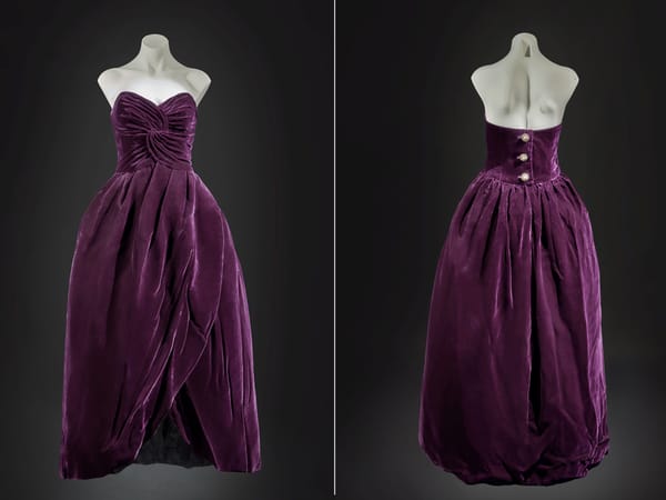 Princess Diana’s Silk Velvet Gown Could Be Yours