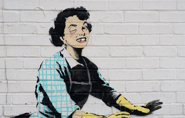 Banksy’s Valentine’s Day Mural Is Dark