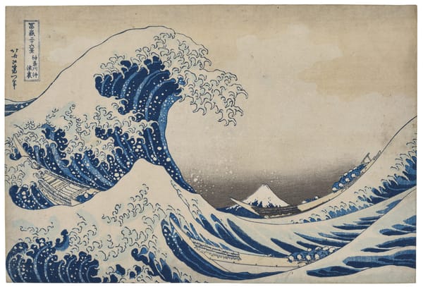 Hokusai’s “Great Wave” Makes a Splash at Auction