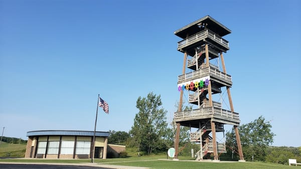 A Morning Star Banner Rises on the South Dakota Prairie