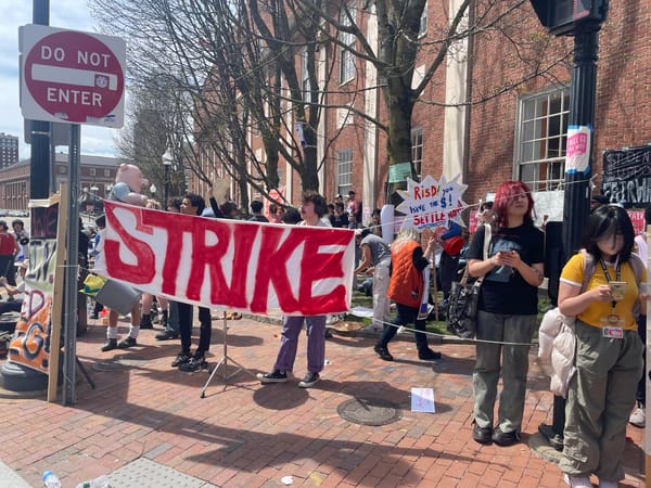 RISD Students Strike En Masse in Solidarity With Custodians