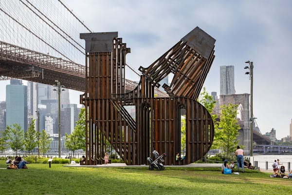 A New Brooklyn Sculpture Turns Pop Art on Its Head
