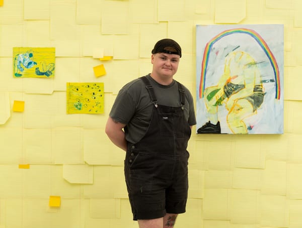 Cassidy Early and Grieving Through Painting