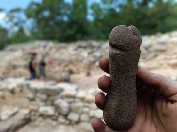 Medieval Stone Penis Weapon Sharpener Says a Lot About Men