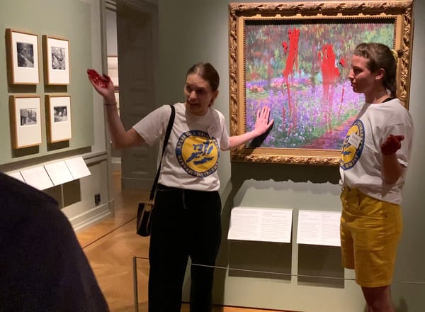 Climate Protesters Target Monet Painting in Sweden