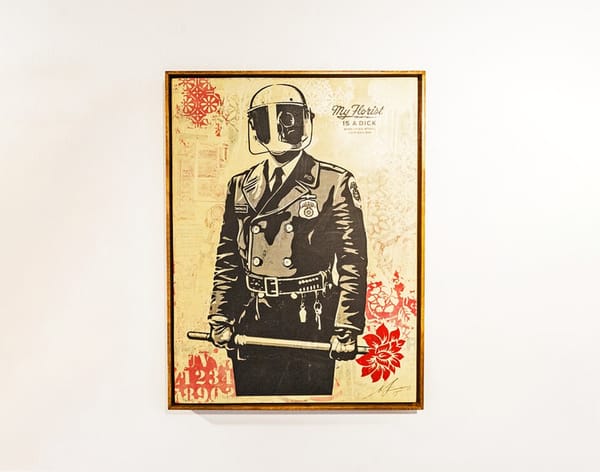 Artists Decry “Censorship” of Shepard Fairey Anti-Police Artwork