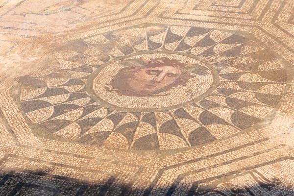 Archaeologists Unearth Ancient Mosaic of Winged Medusa in Spain