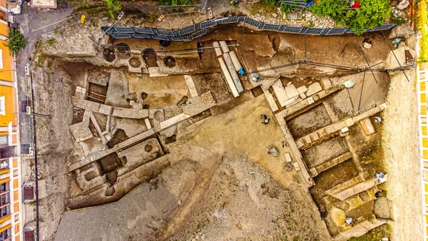 Ruins of Ancient Roman Theater Discovered During Dig for New Hotel