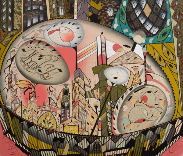 Lari Pittman Paints Cities of the Future