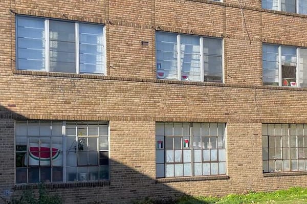 Students Protest After Michigan Art School Takes Down Palestinian Flags