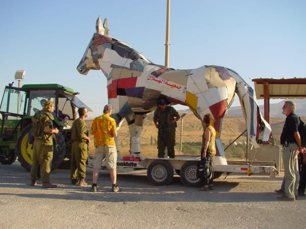 Israeli Forces Remove West Bank Sculpture Commemorating 2002 Massacre