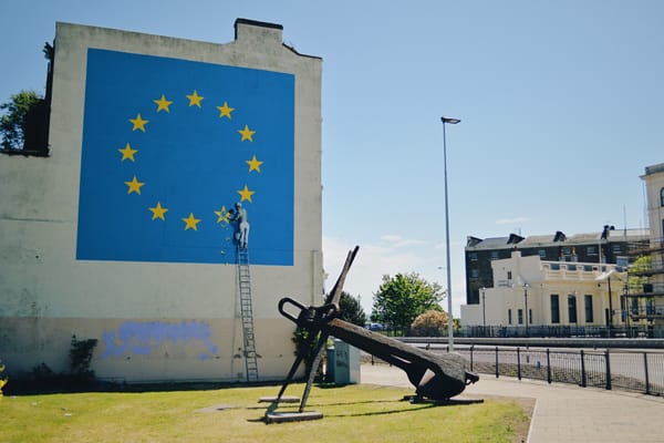 Three-Story-Tall Banksy Mural Destroyed as UK Building Demolished