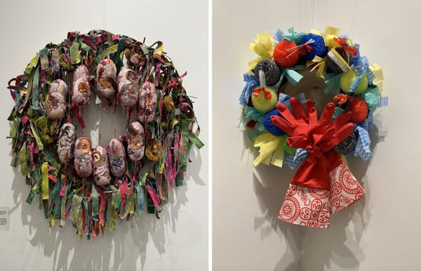 Zany Takes on Holiday Wreaths Now on View in Central Park