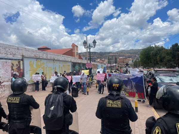 Police Reportedly Fire Tear Gas at Machu Picchu Protesters