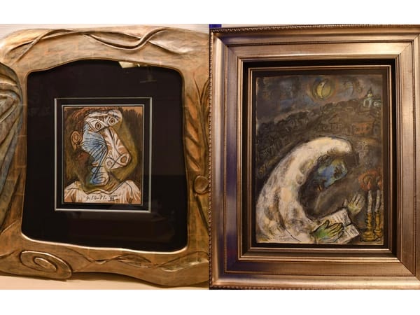 Stolen Picasso and Chagall Works Found in Antwerp Basement