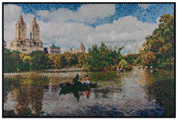 The Artist Making Masterpieces Out of Bubble Wrap