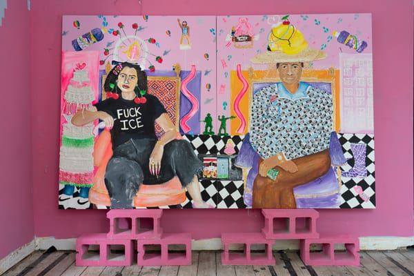 Yvette Mayorga’s Bubblegum-Pink Lament of the American Dream