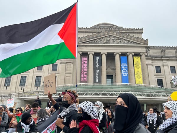 10 Arrested in Protest Outside Brooklyn Museum