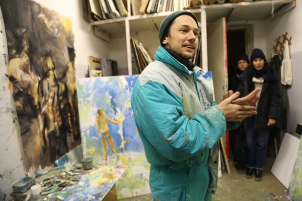 The Artists Making Work in Wartime Ukraine