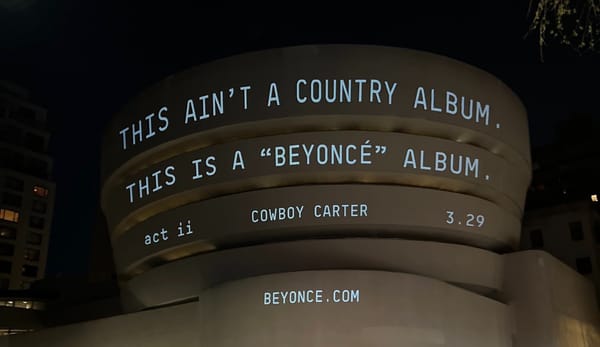 Is the Guggenheim the Right Place to Advertise a Beyoncé Album?