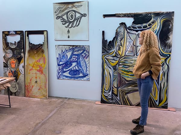 After Fires Tore Through Their Studios, Artists Find Resilience