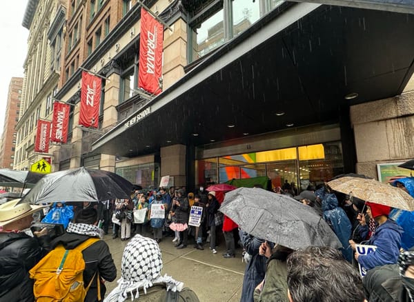 Protesters Disrupt Event With Israeli Soldier on New School Campus