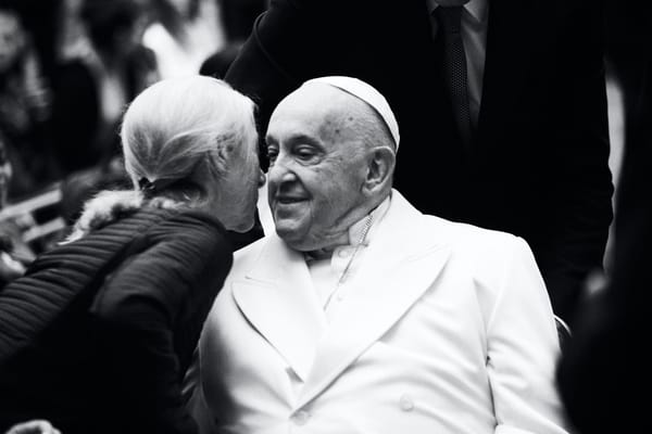 Photos From the Pope's Historic First Visit to the Venice Biennale