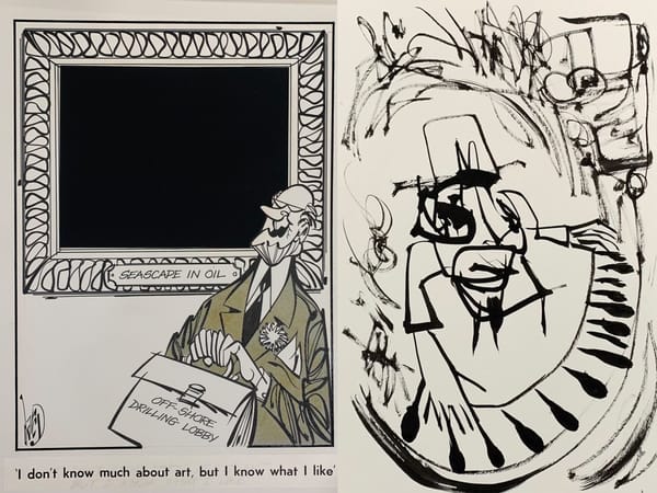 A Father-Son Exhibition Bridges Two Generations of Graphic Art