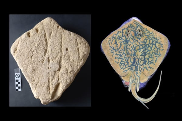 Is This Stingray-Shaped Rock the First Artwork Depicting an Animal?