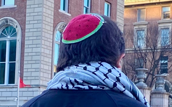 Celebrating Seder at Columbia’s Gaza Solidarity Encampment