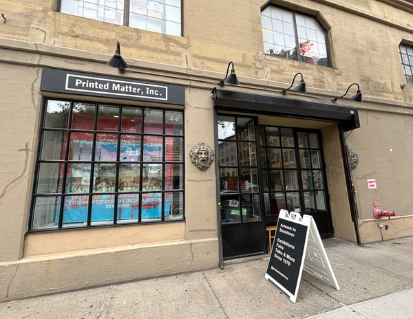 Printed Matter Window Display Divides Audiences on Israel-Palestine