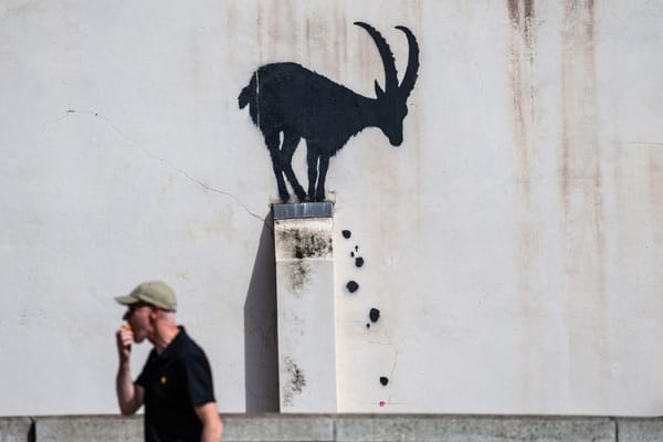 Could Banksy’s New Goat Mural in London Be a Palestine Symbol?